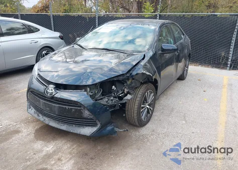 2017 Toyota Corolla Le из США, поврежденный, VIN 5YFBURHE1HP623842